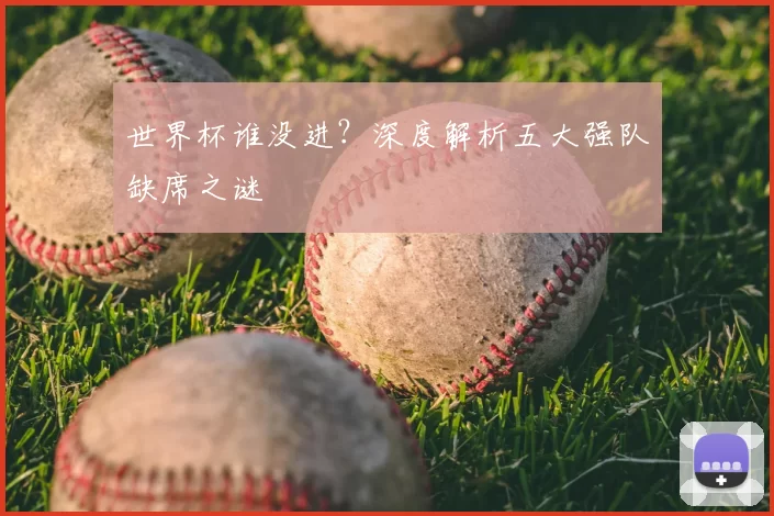 世界杯谁没进？深度解析五大强队缺席之谜