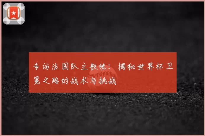专访法国队主教练：揭秘世界杯卫冕之路的战术与挑战